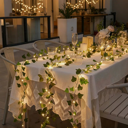 Laurel Botanical LED Garland
