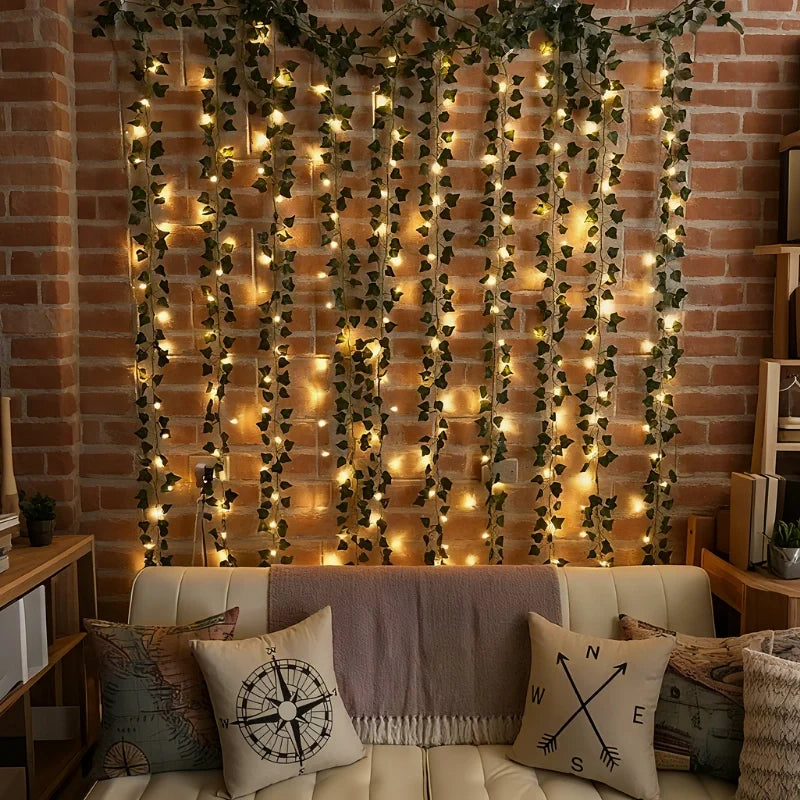 Laurel Botanical LED Garland