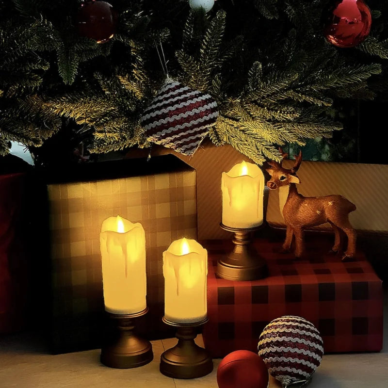 Wynn Flameless LED Pillar Candles