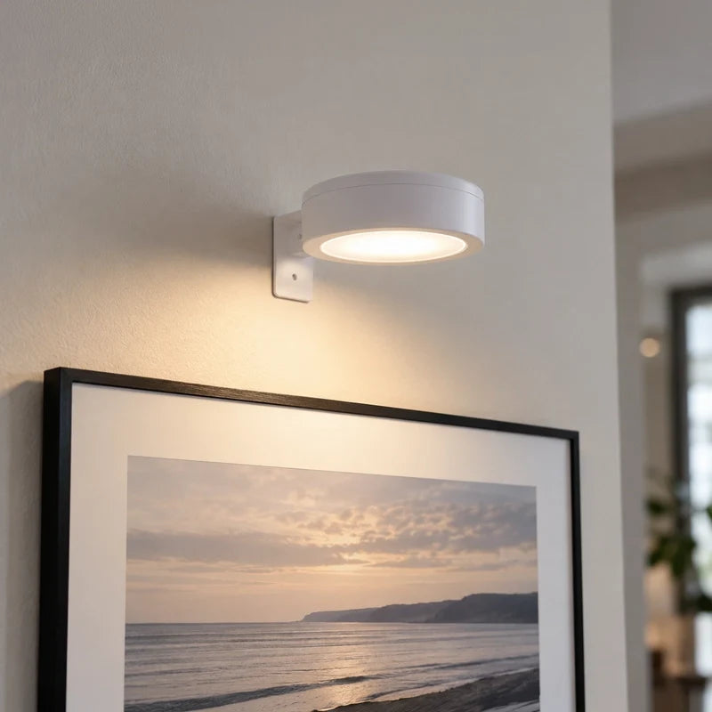 Orla Cordless Round Art Spotlight