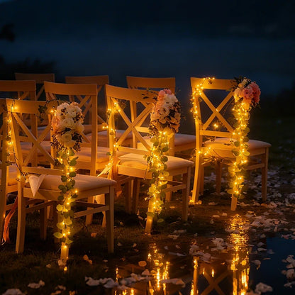 Laurel Botanical LED Garland