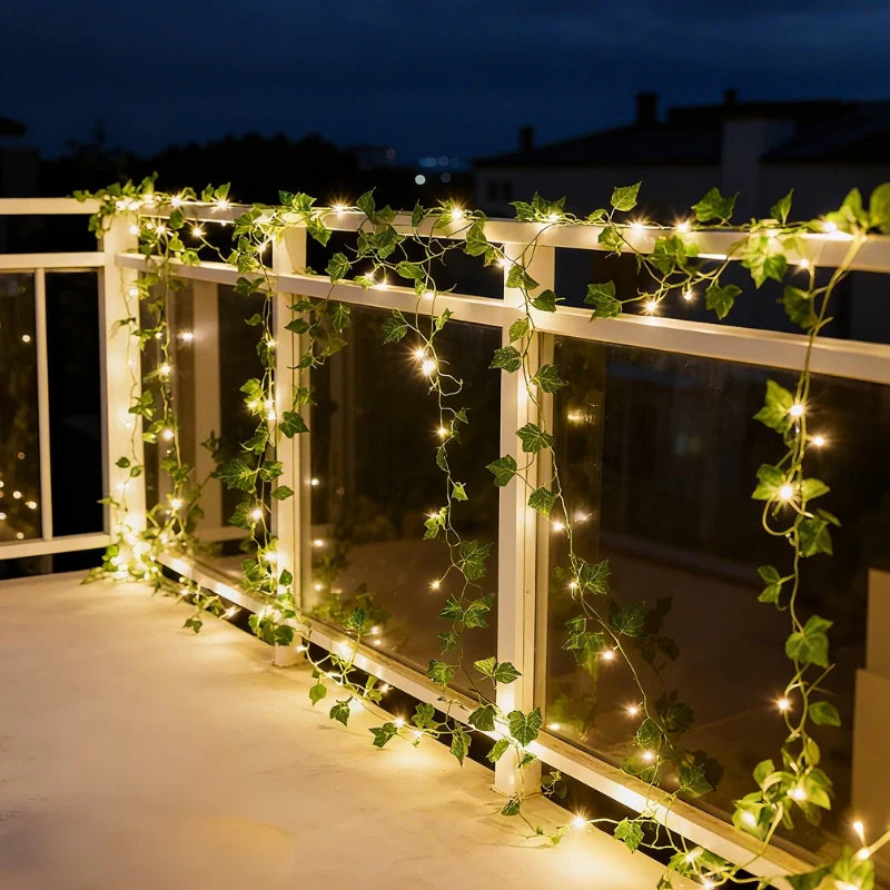 Laurel Botanical LED Garland