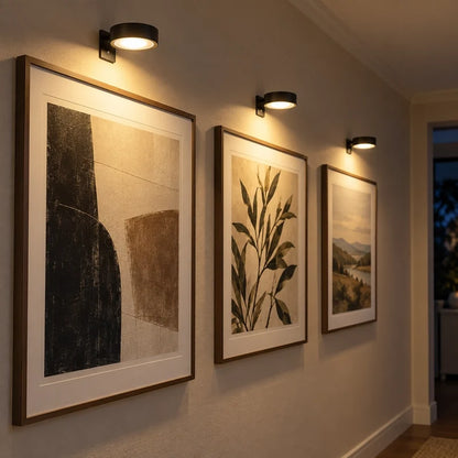 Orla Cordless Round Art Spotlight