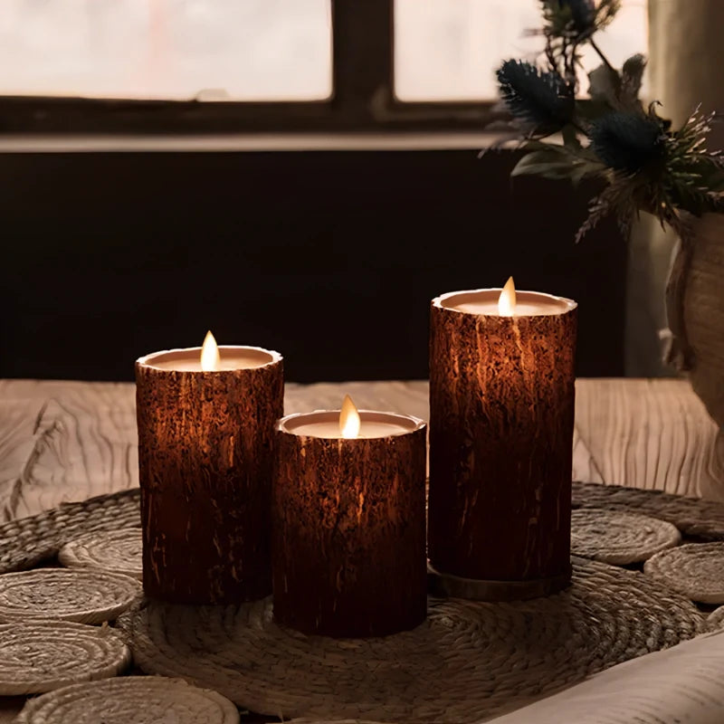 Wynn Flameless LED Pillar Candles