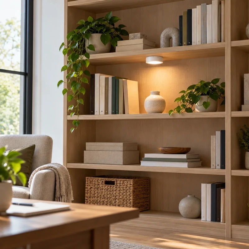 Orla Cordless Round Art Spotlight