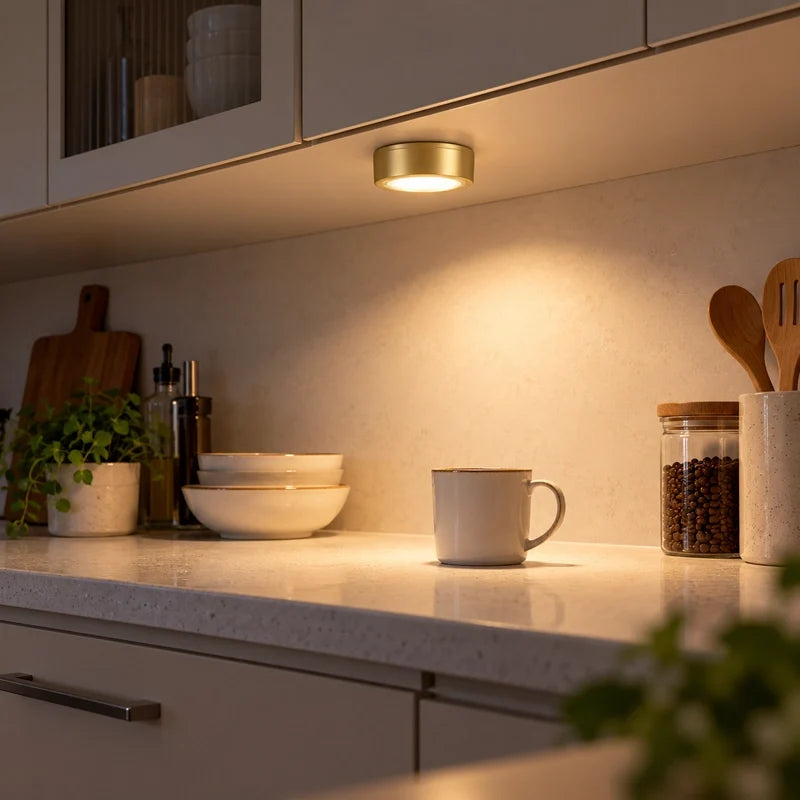 Orla Cordless Round Art Spotlight