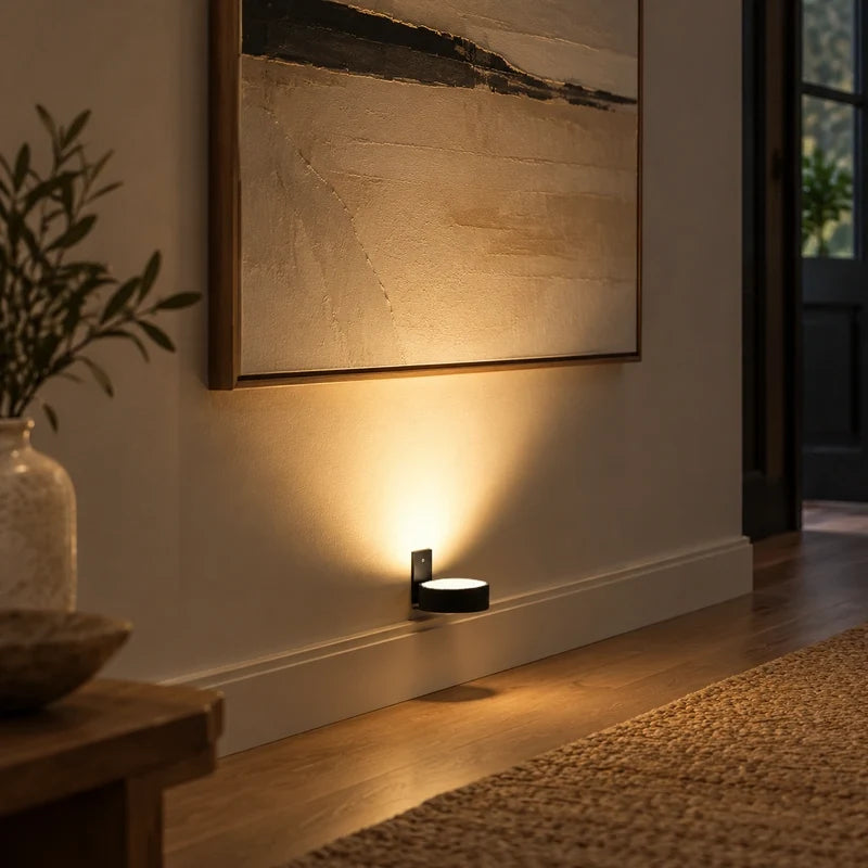 Orla Cordless Round Art Spotlight