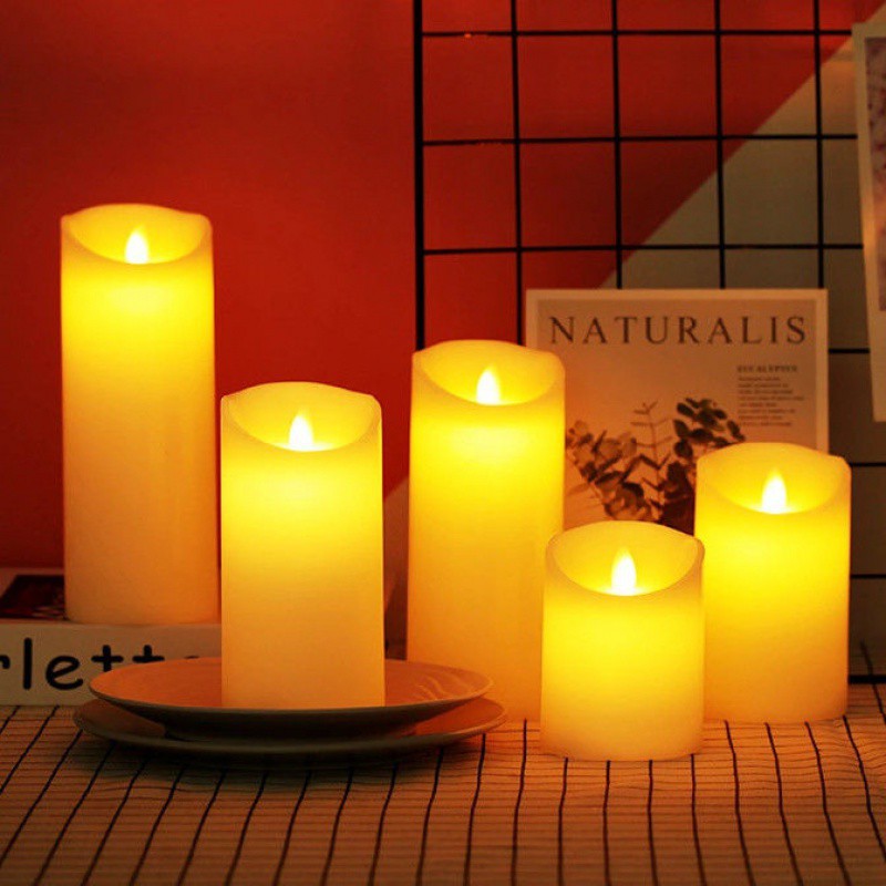 Wynn Flameless LED Pillar Candles