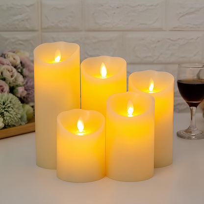 Wynn Flameless LED Pillar Candles