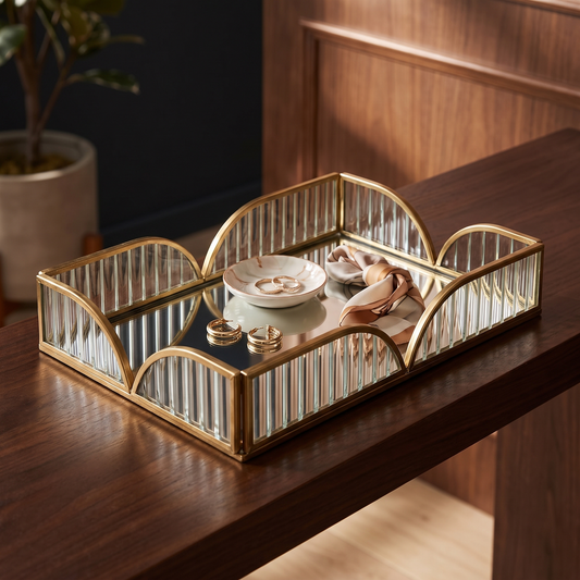 Milan Fluted Tray